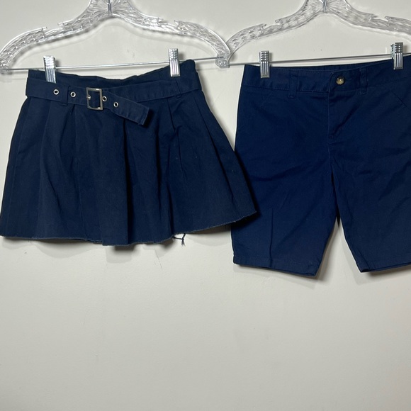 Zara Other - Kids Navy Blue Skirt & Shorts Bundle
